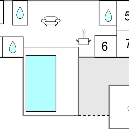 7 Bedroom Gorgeous In Ulfborg 度假居